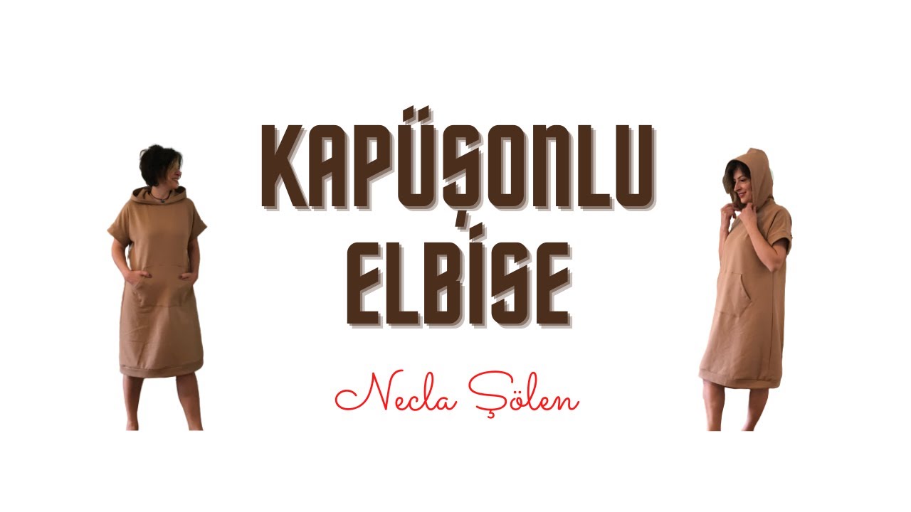 KAPÜŞONLU ELBİSE | HOODED DRESS | Necla Şölen