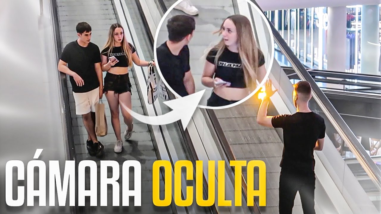 MAGIA en las ESCALERAS MECÁNICAS 2 (Cámara Oculta)