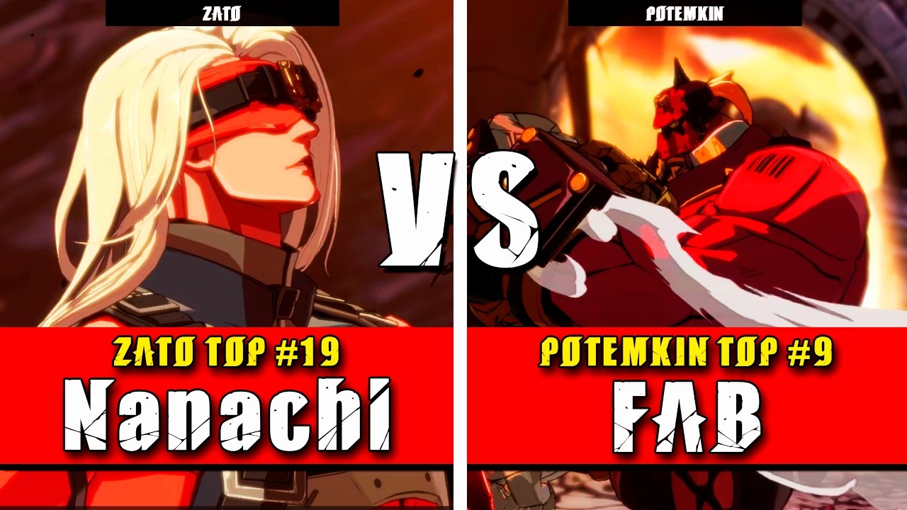 GGST | fat (Zato) VS FAB (Potemkin) | Guilty Gear Strive High level gameplay