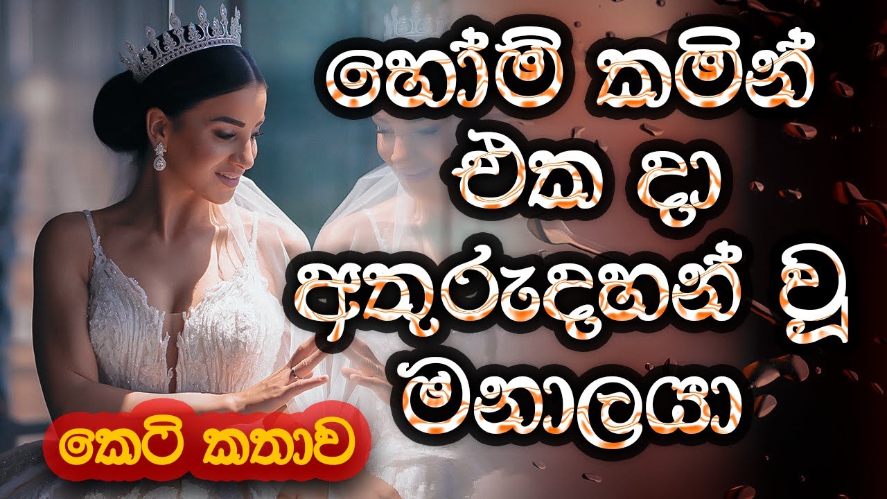 හෝම් කමින් එක දා අතුරුදහන් වූ මනාලයා  | සිංහල කෙටි කතාව | Sinhala Short Story |@SandaManThalawa