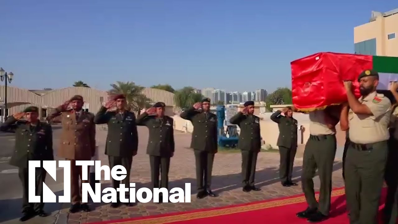 Ministry of Defence holds military funeral for four Emirati service personnel