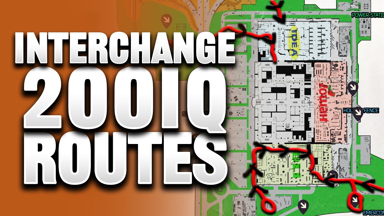 INTERCHANGE PVP SPAWN ROUTE GUIDE - Escape From Tarkov (12.7)