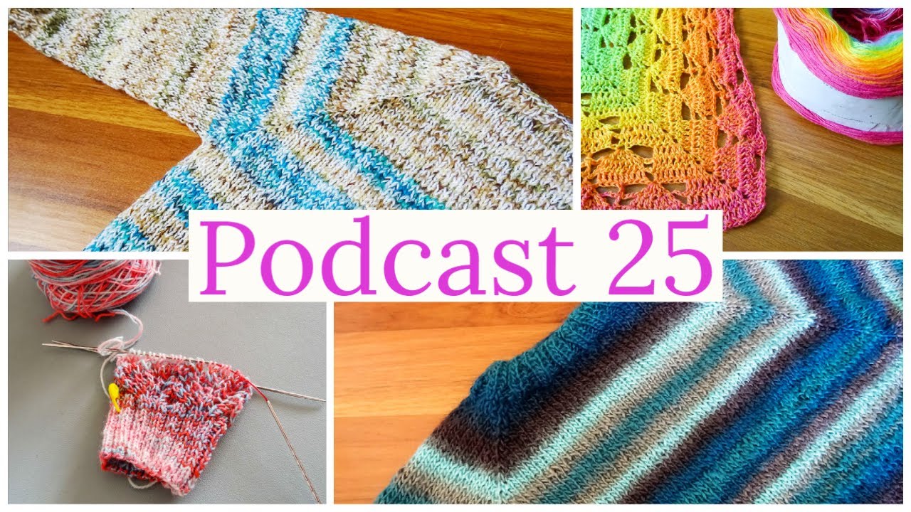 Privates, Ostern und natürlich gestricktes und gehäkeltes / Podcast 25 / Maschenschäfchen