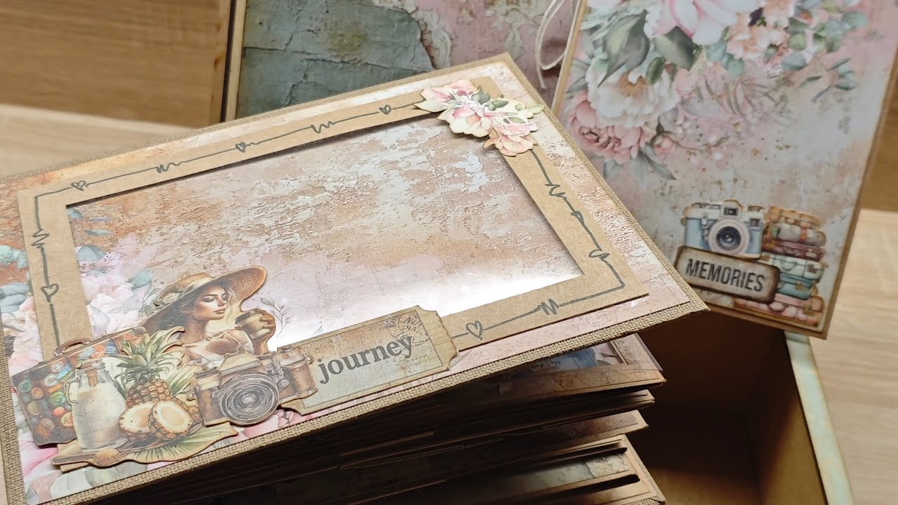 Journey album in a suitcase | album w walizce