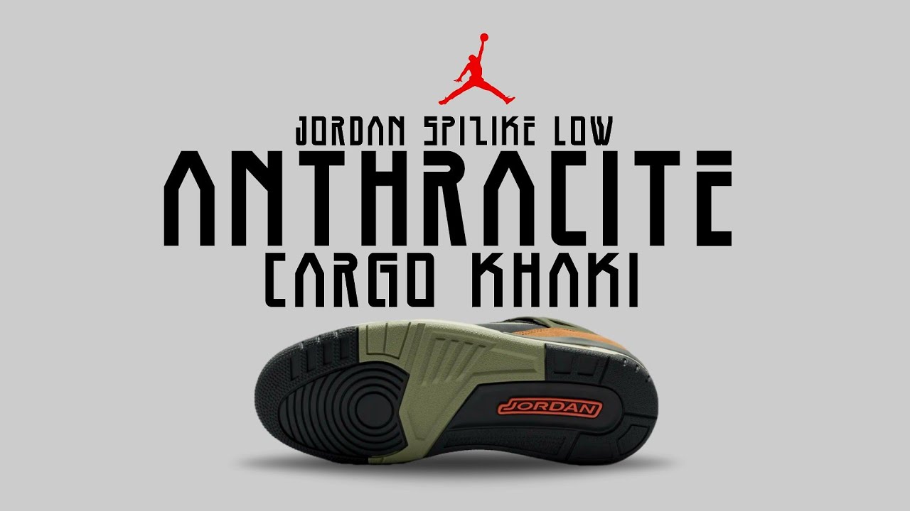 Jordan Spizike Low 2026: Anthracite и Cargo Khaki &mdash; лучшая расцветка на данный момент?