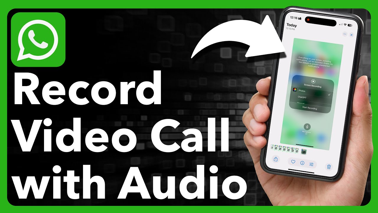How To Record WhatsApp Video Call With Audio