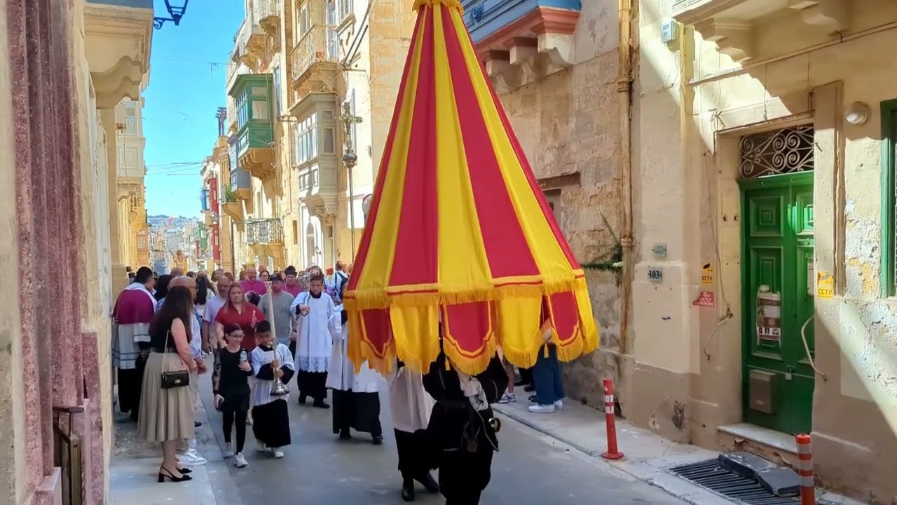 Easter Sunday Processions at the Three Cities, 2025