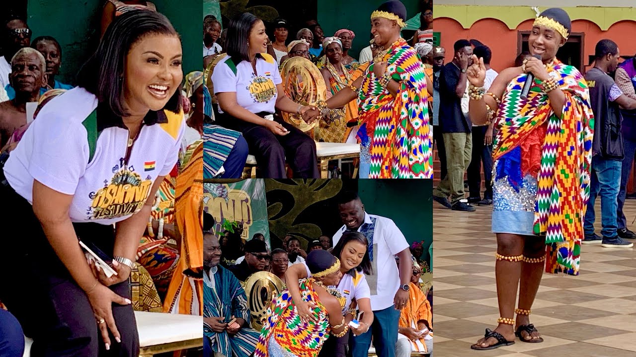 POWERFUL🔥 Aku Sika’s Cultural Showcase Wows McBrown & Dr. Amoakohene at AshantiFest cultural Day