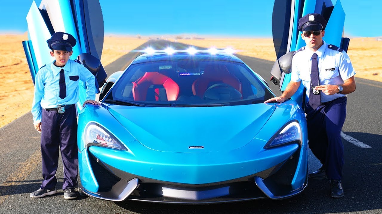 Jason and Alex with McLaren Detective Adventure