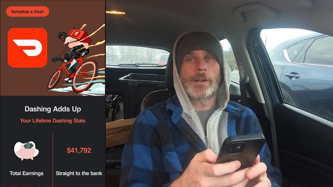 Я очень много работала в DoorDash!