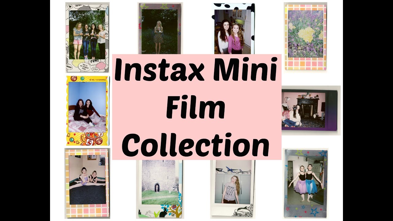 Instax Mini Film Collection 🌸