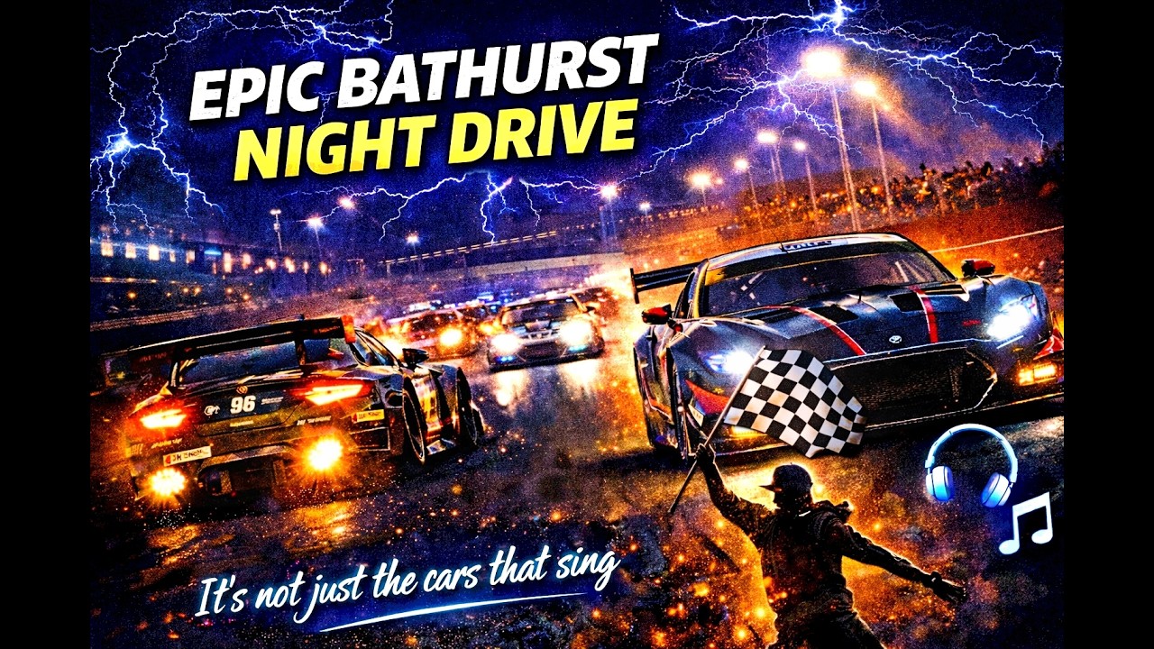 The Push: Bathurst GT3 Night Race Told Through Music & Motion 🏁