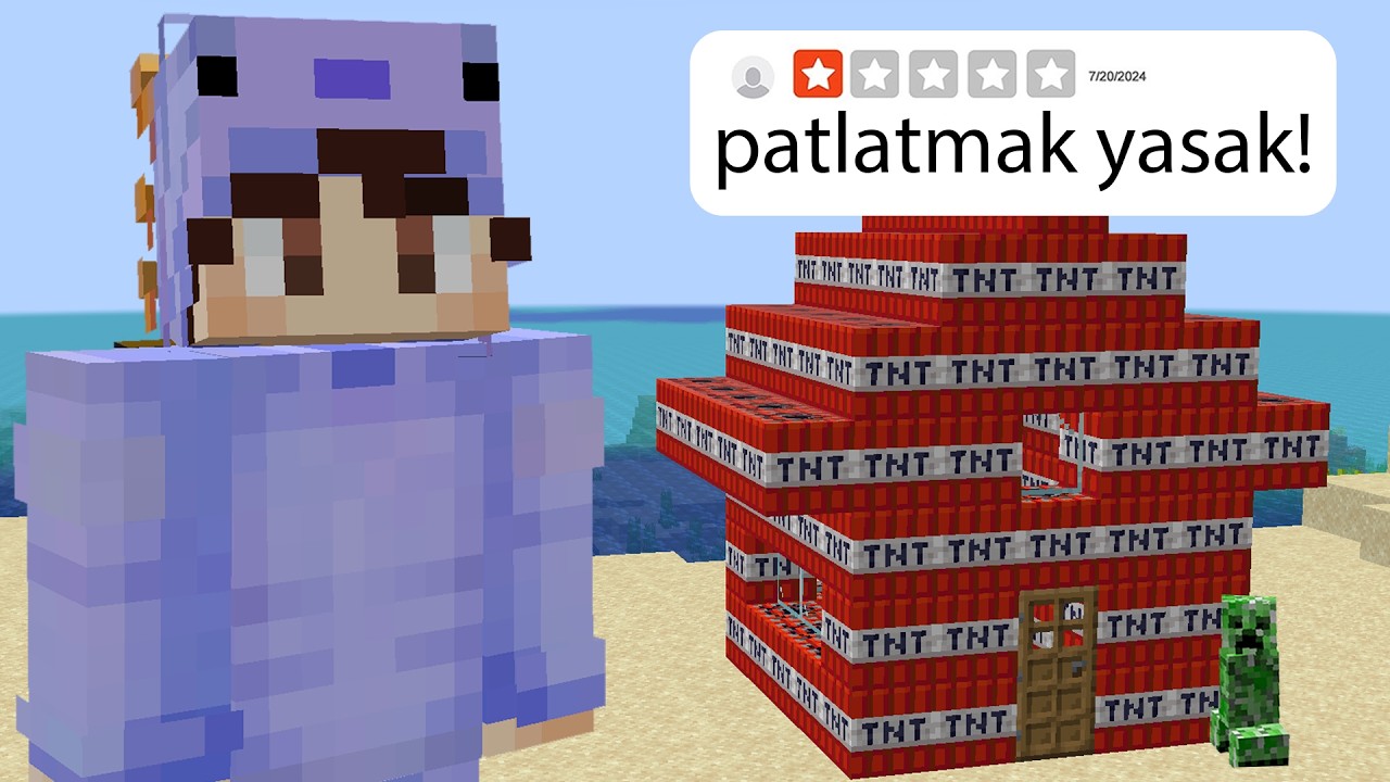 Minecraft'ın YASAKLANMIŞ Sunucularına Girdim