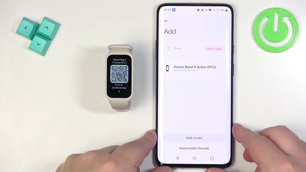 XIAOMI Smart Band 9 Active – Cara Pairing dengan HP Android