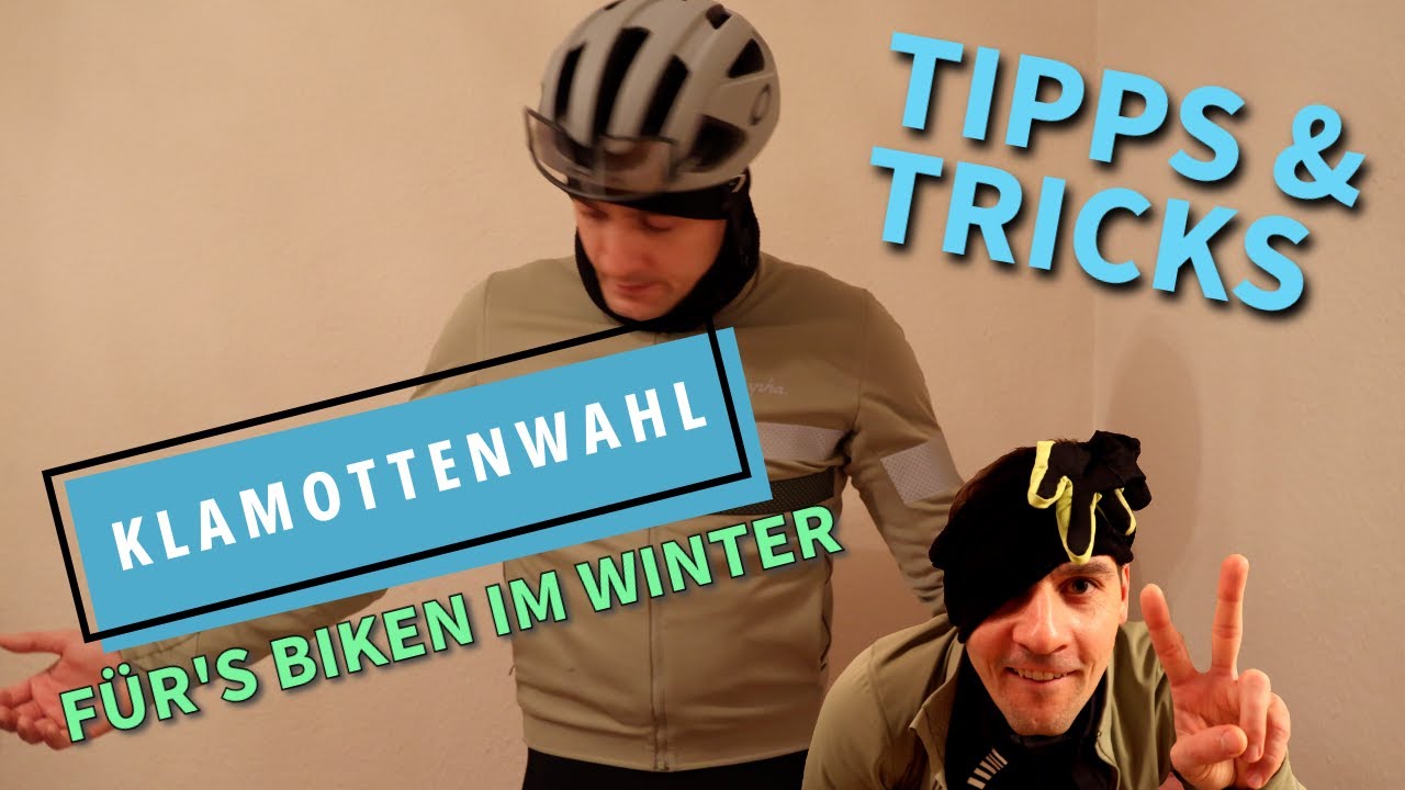 Meine Klamottenwahl - Für's Biken im Winter mit Tipps & Tricks