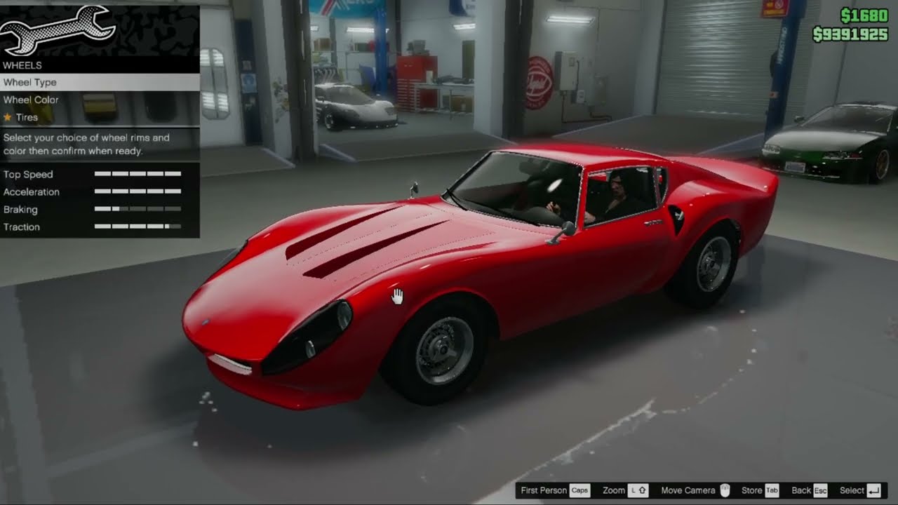 GTA 5 Grotti Stinger GT Customization (Ferrari 250 GTO)