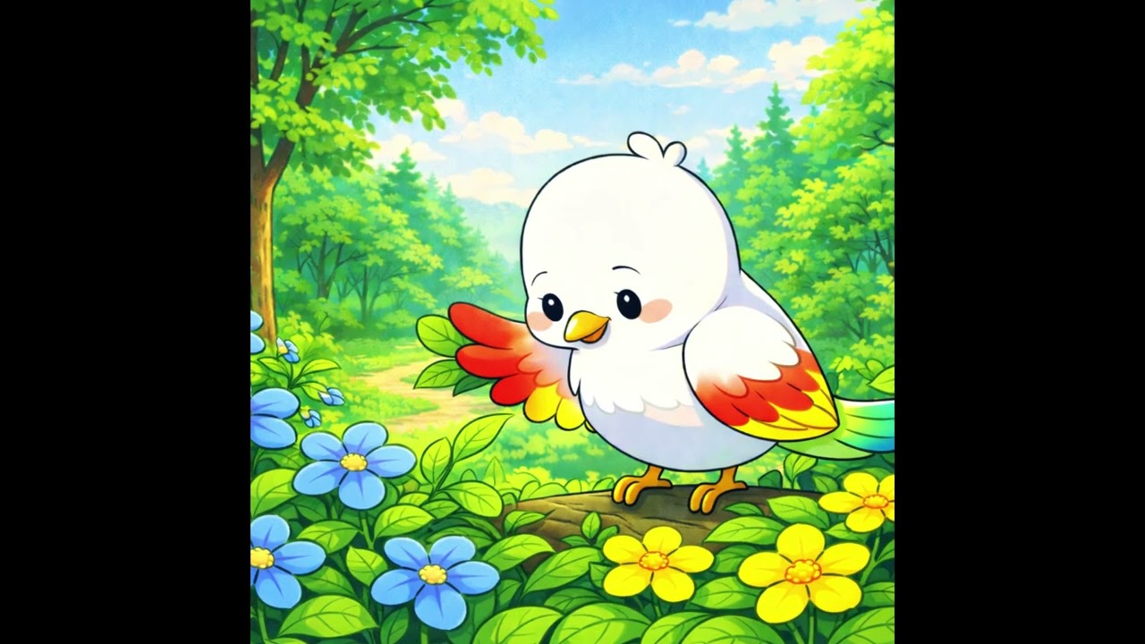 The Little Bird Who Loved Colors | Bedtime Story for Kids