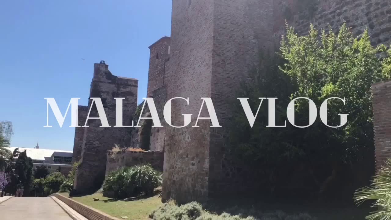 【Malaga Vlog】马拉加城堡&海滩