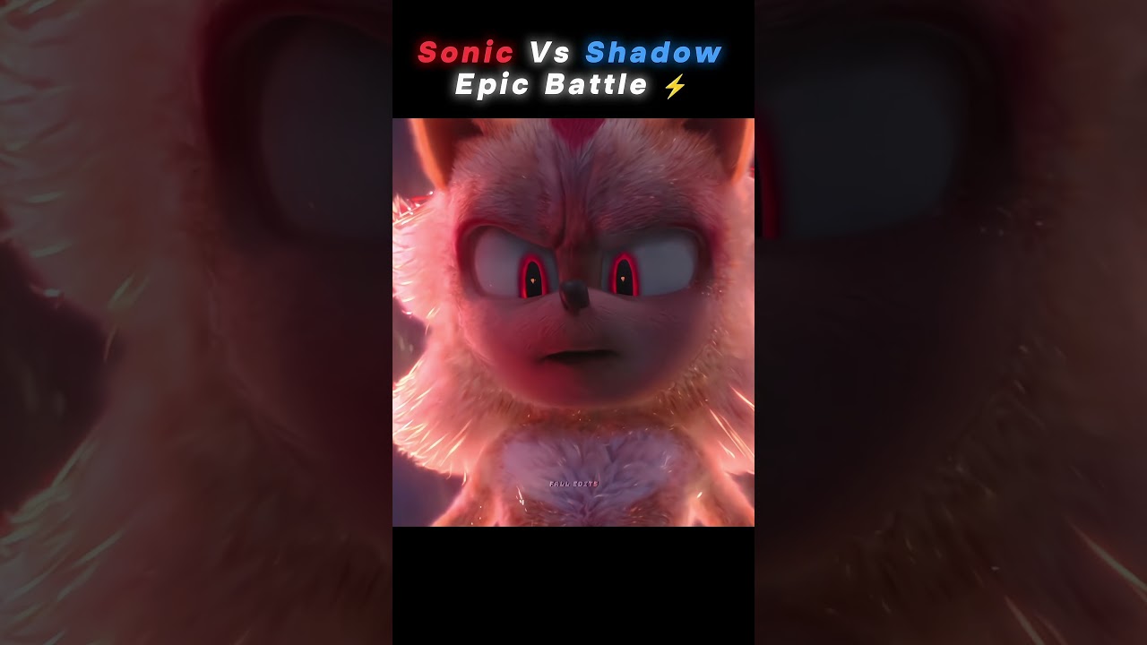 Sonic Angry Mood 😡 Sonic Vs Shadow ⚡