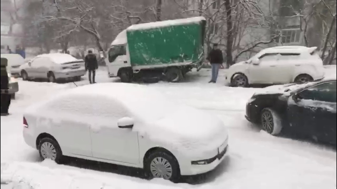 17-18 ноябрь Владивосток снежок