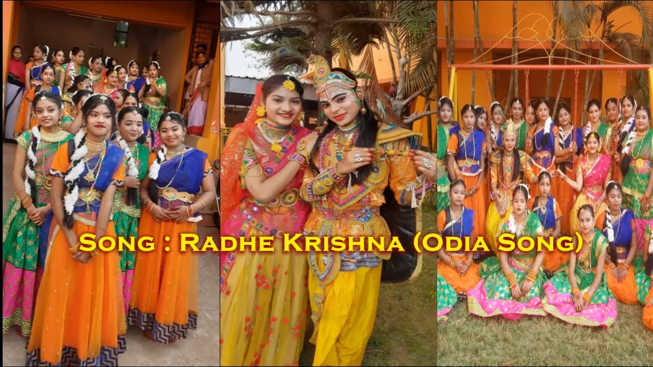 Radhe Krishna | Group Dance | Annual Sports SSVM NILADRIVIHAR | 2022 | Saraswati Shishu Vidya Mandir