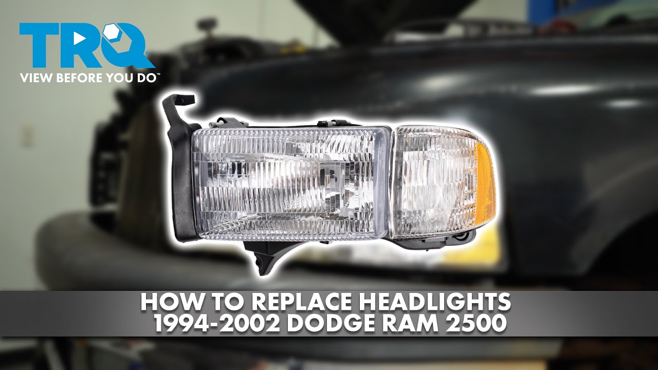Как заменить фары на Dodge Ram 2500 1994&ndash;2002 годов