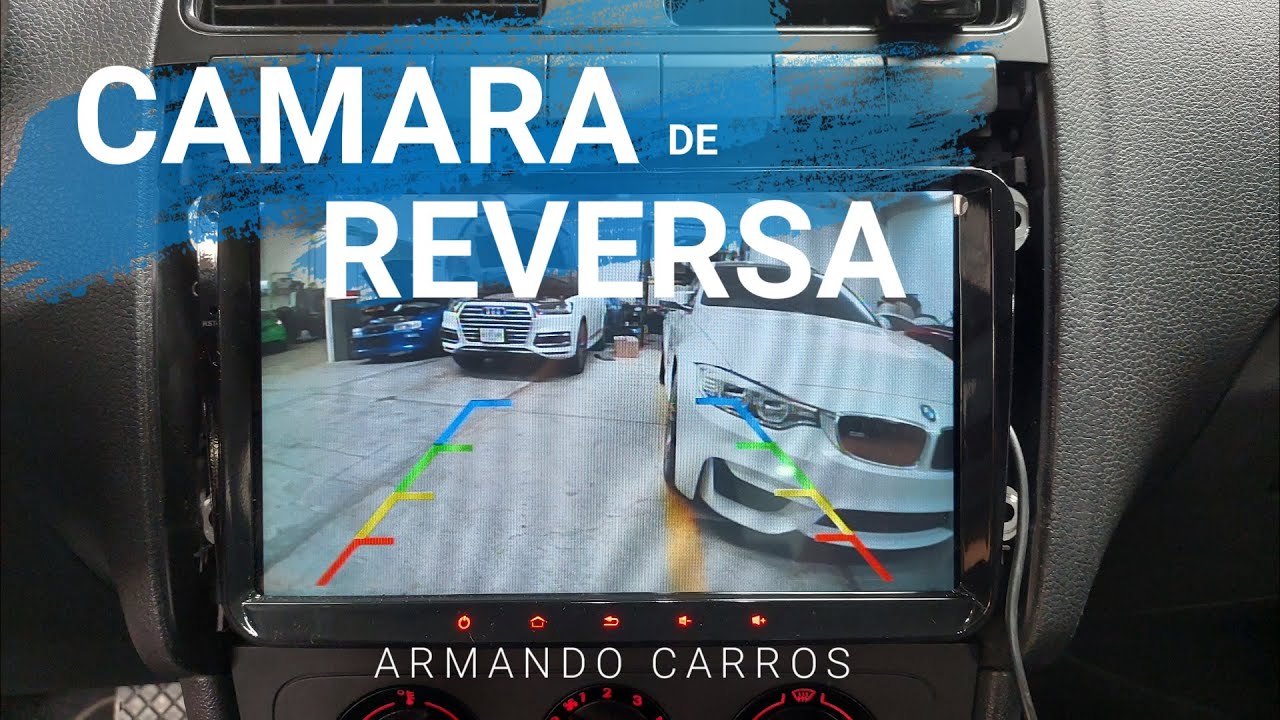 CAMARA de REVERSA con botón en cajuela VW Vento conectada en pantalla Android | Armando Carros