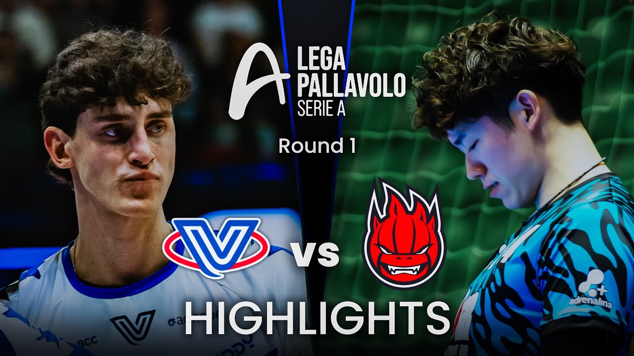 Perugia vs Monza | Highlights | Italian Volleyball League 2025