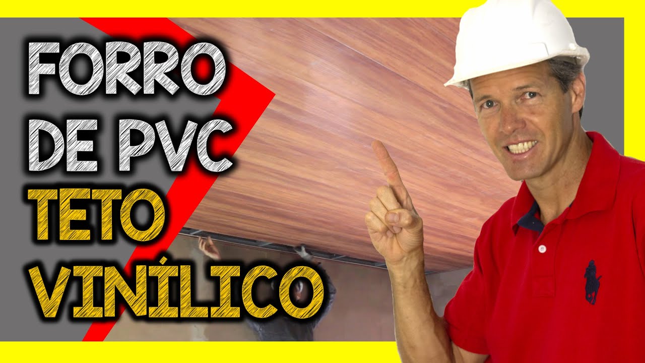 COMO INSTALAR FORRO DE PVC F&Aacute;CIL F&Aacute;CIL