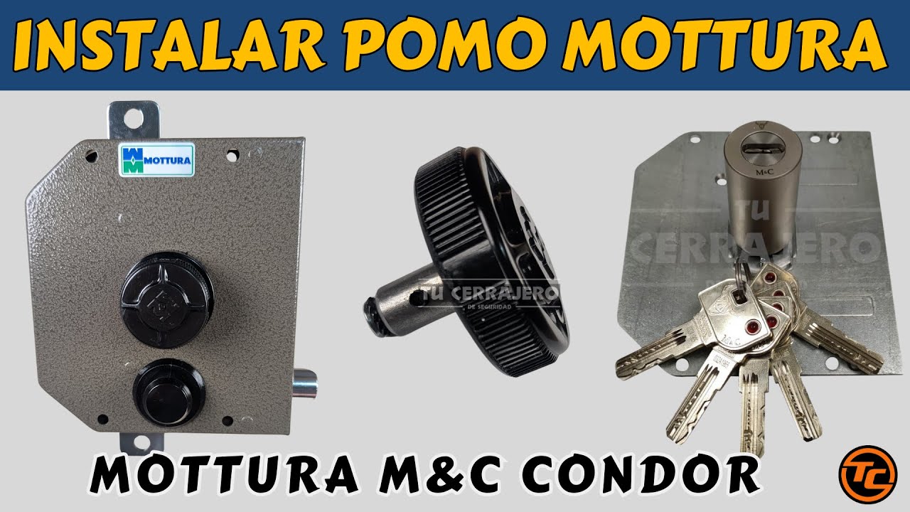 POMO MOTTURA PARA CONVERSION MC CONDOR - MOTTURA POMPA a LLAVE DE SEGURIDAD
