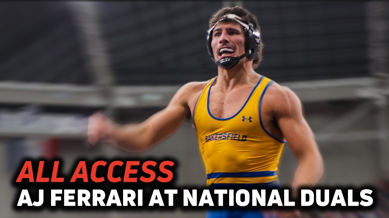Watch AJ Ferrari Experience 2025 NWCA National Duals