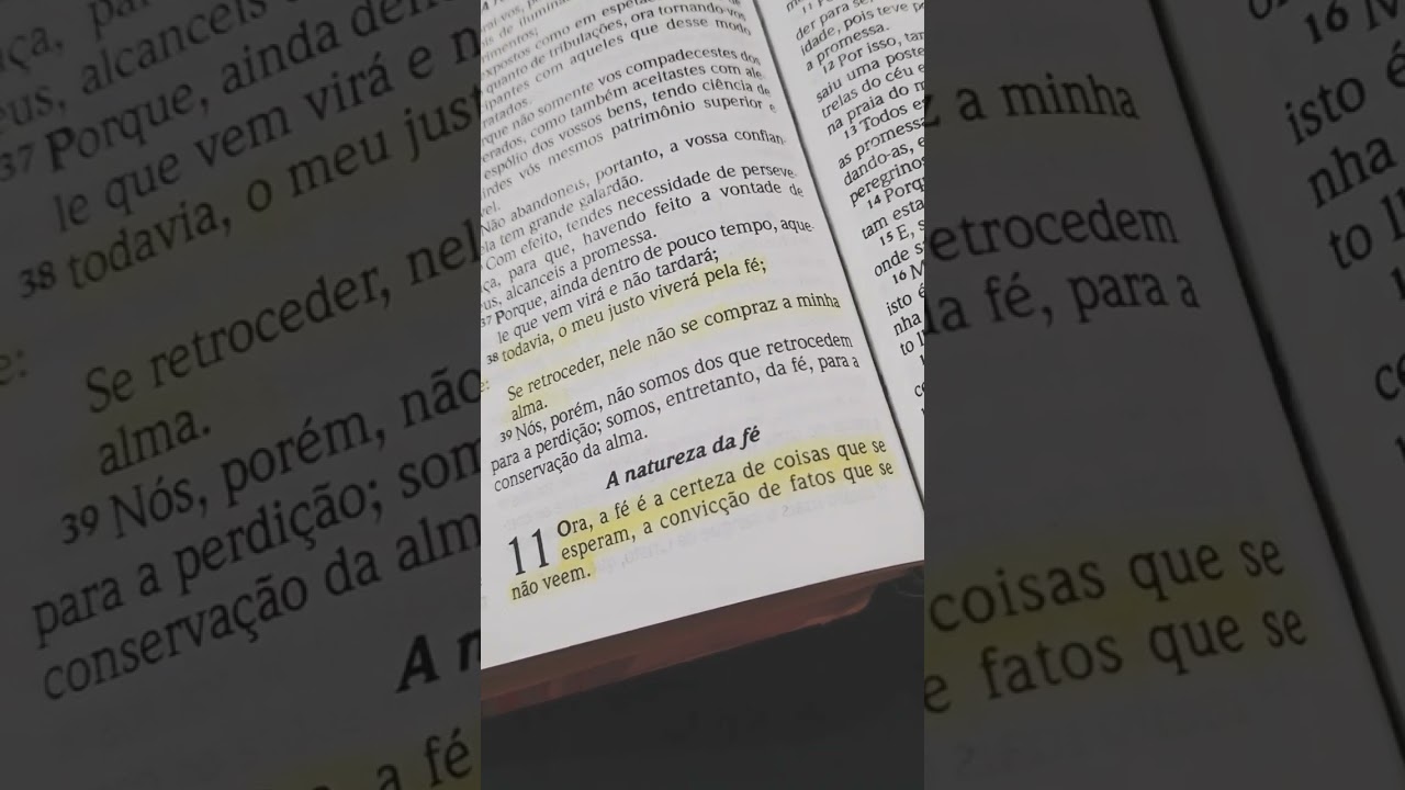 Hebreus 11:1 - A natureza da F&eacute;. #f&eacute; #significadodaf&eacute;