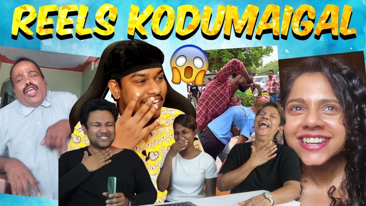 Reels Reaction 😂Tamil Instagram Reels & Moj Troll | Ramstk Family 