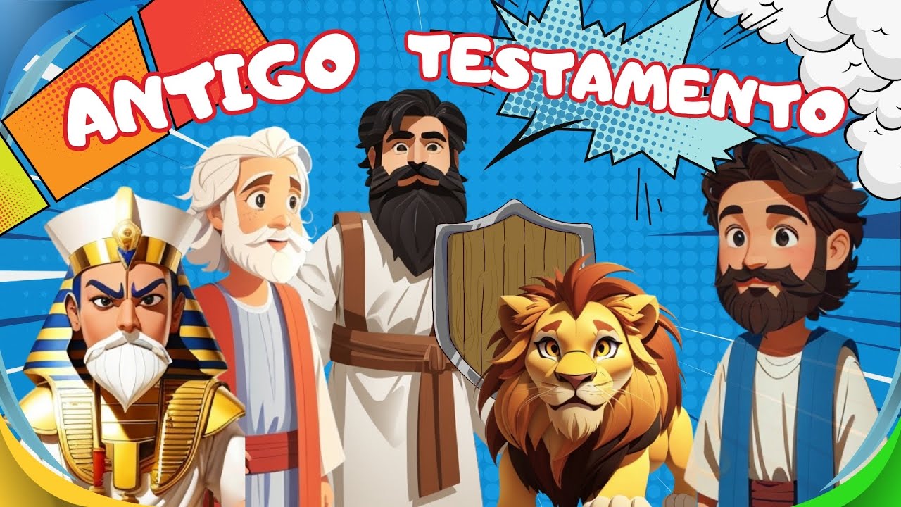 O ANTIGO TESTAMENTO DESENHOS B&Iacute;BLICOS - Maratona B&iacute;blica Infantil