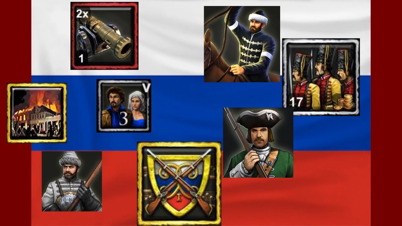 AOE3DE: Обзор русской цивилизации!