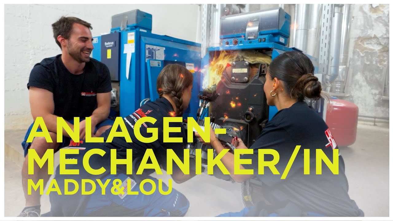 MADDY & LOU ALS ANLAGENMECHANIKER FÜR HEIZUNGSTECHNIK