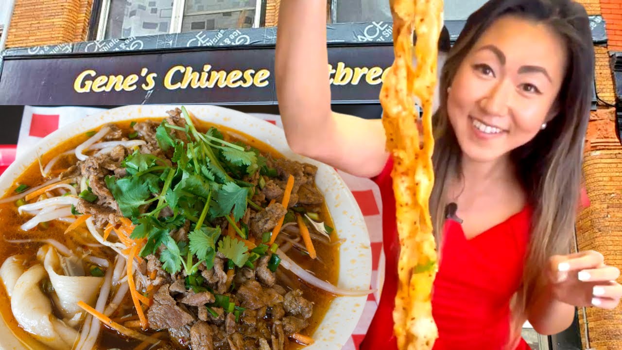 Trying Genes Chinese Flatbread Handpulled Noodles in Boston!