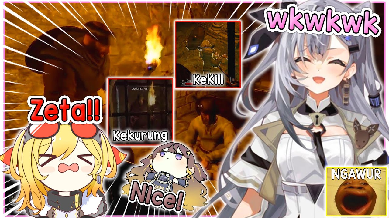 Momen PON Zeta Saat Mabar Dengan Kaela & Anya !【Vestia Zeta | Clips】
