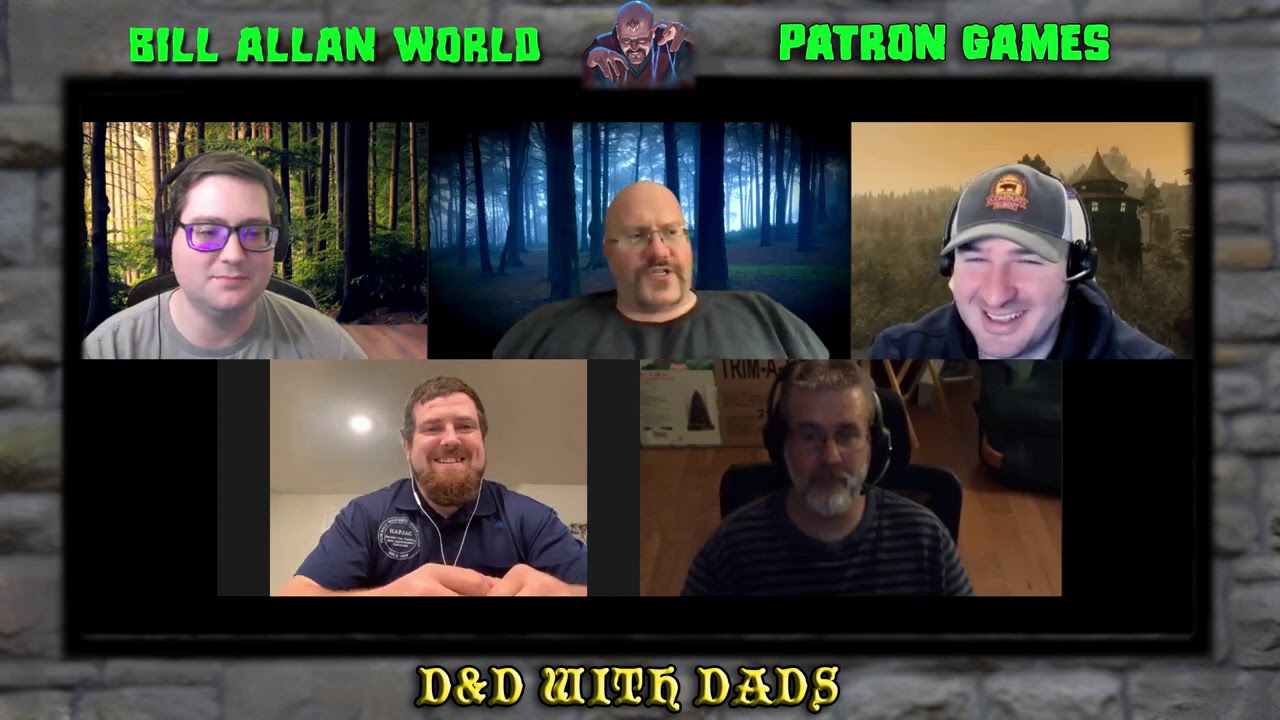 D&D with Dads S01 ep. 02 - Forgotten Realms Dungeons & Dragons actual game play
