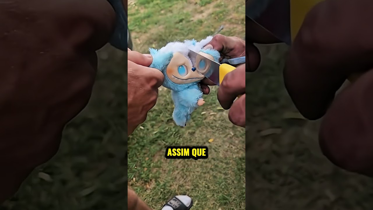 Eles Encontraram Isso Dentro de um Bichinho de Pel&uacute;cia 😱🧸