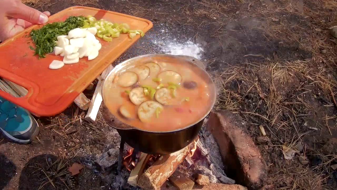 Как приготовить чинахи на природе