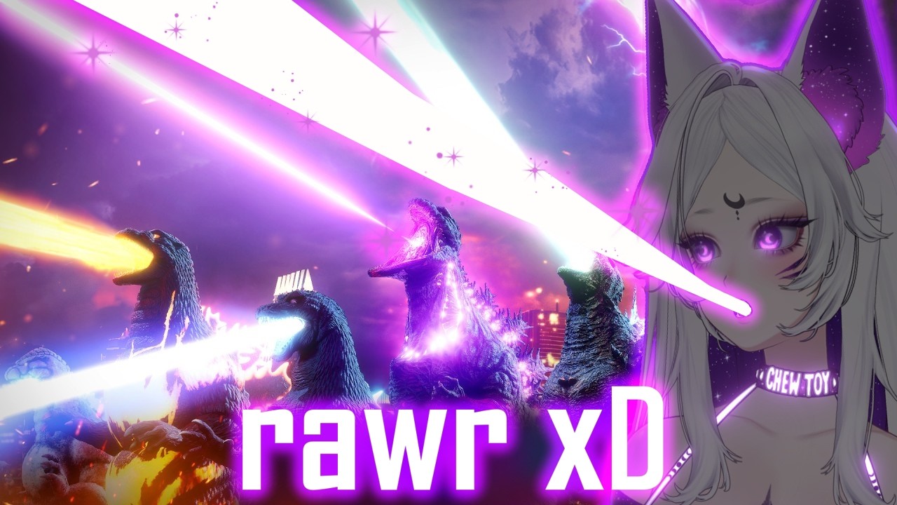 LunaAwoo Reacts to The Evolution of Godzilla's Atomic Breath by FilmCore