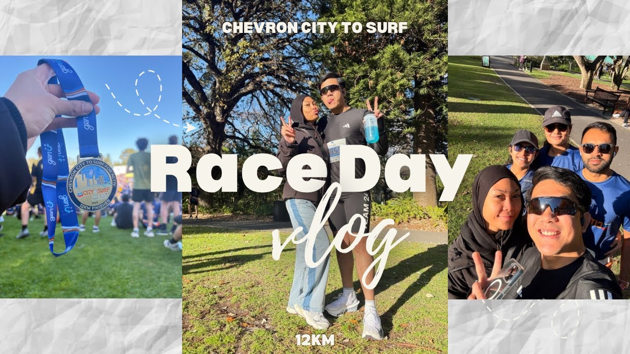 RACE DAY VLOG!! Chevron City to Surf - Full Day Experience 