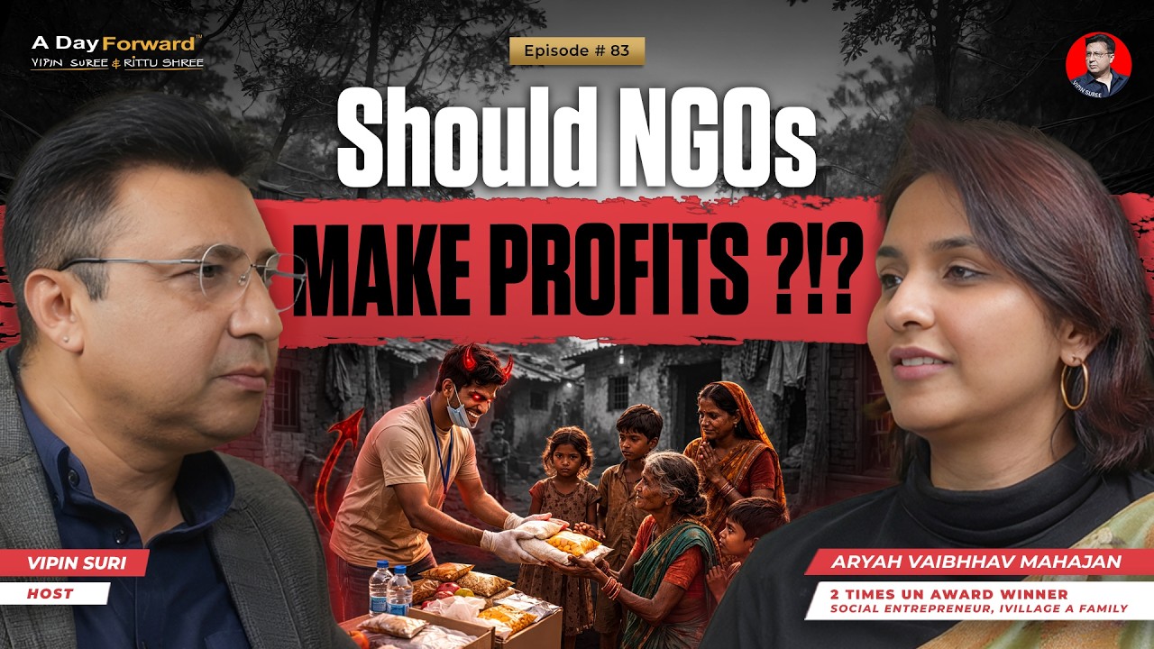 From EY to Empowering 5000+ Families | 2x UN Award Winner Aryah Mahajan | Episode 83 #NGO #Podcast