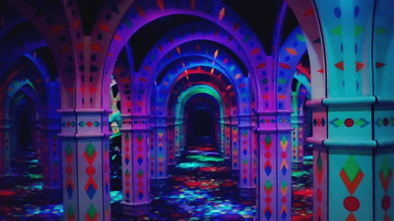 VISITING WORLD'S LARGEST MIRROR MAZE!