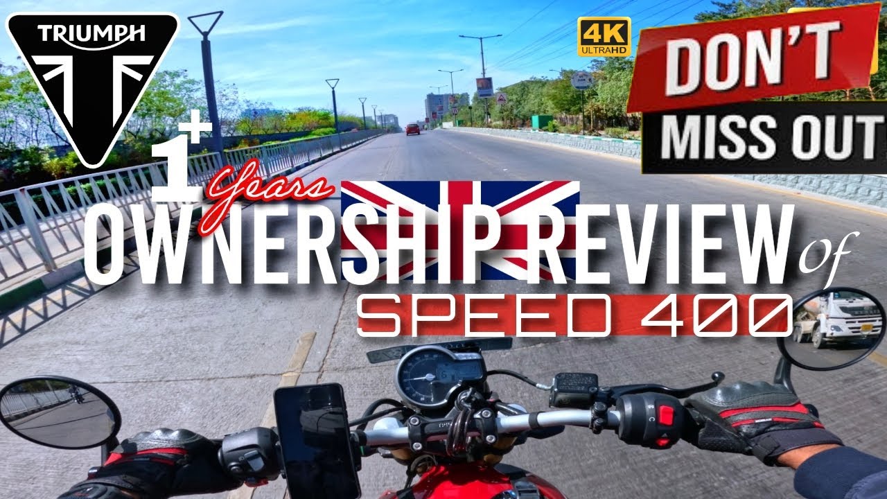 1+ Years Ownership Review of TRIUMPH SPEED 400 🏍️ | 4K UHD Video
