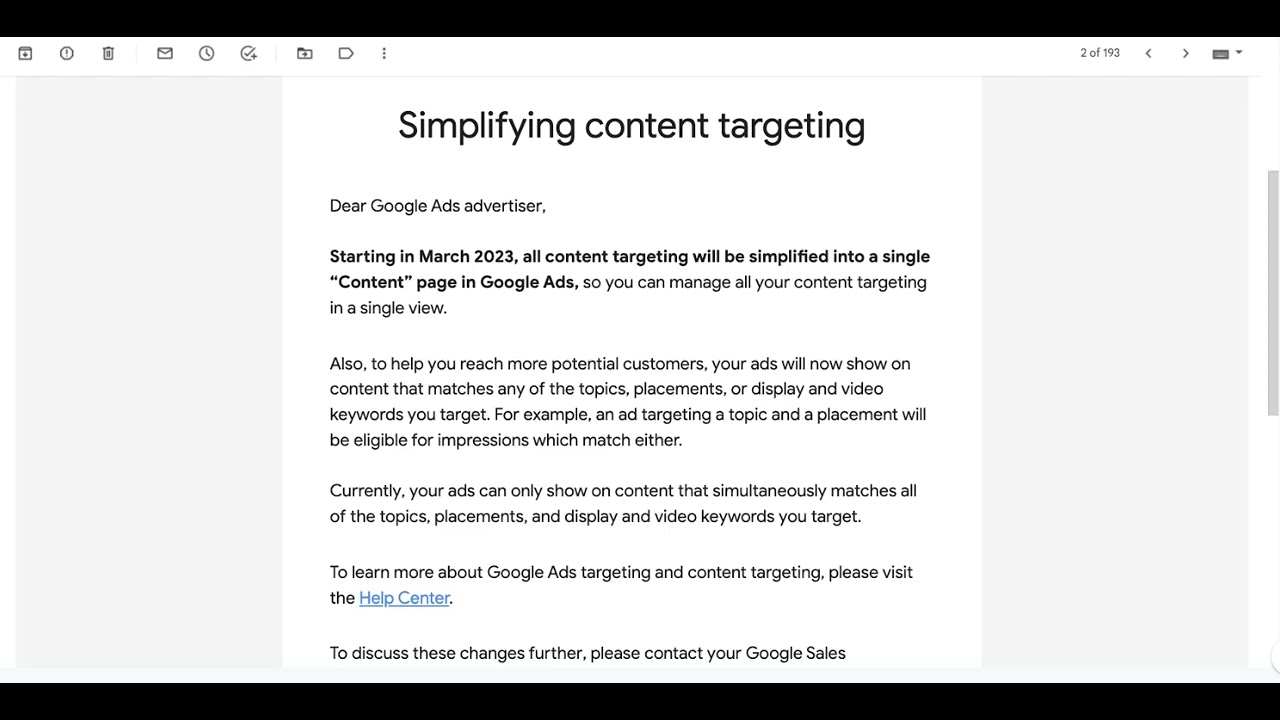 Simplifying Content Targeting (Google Display Ads) - What Does It Mean?