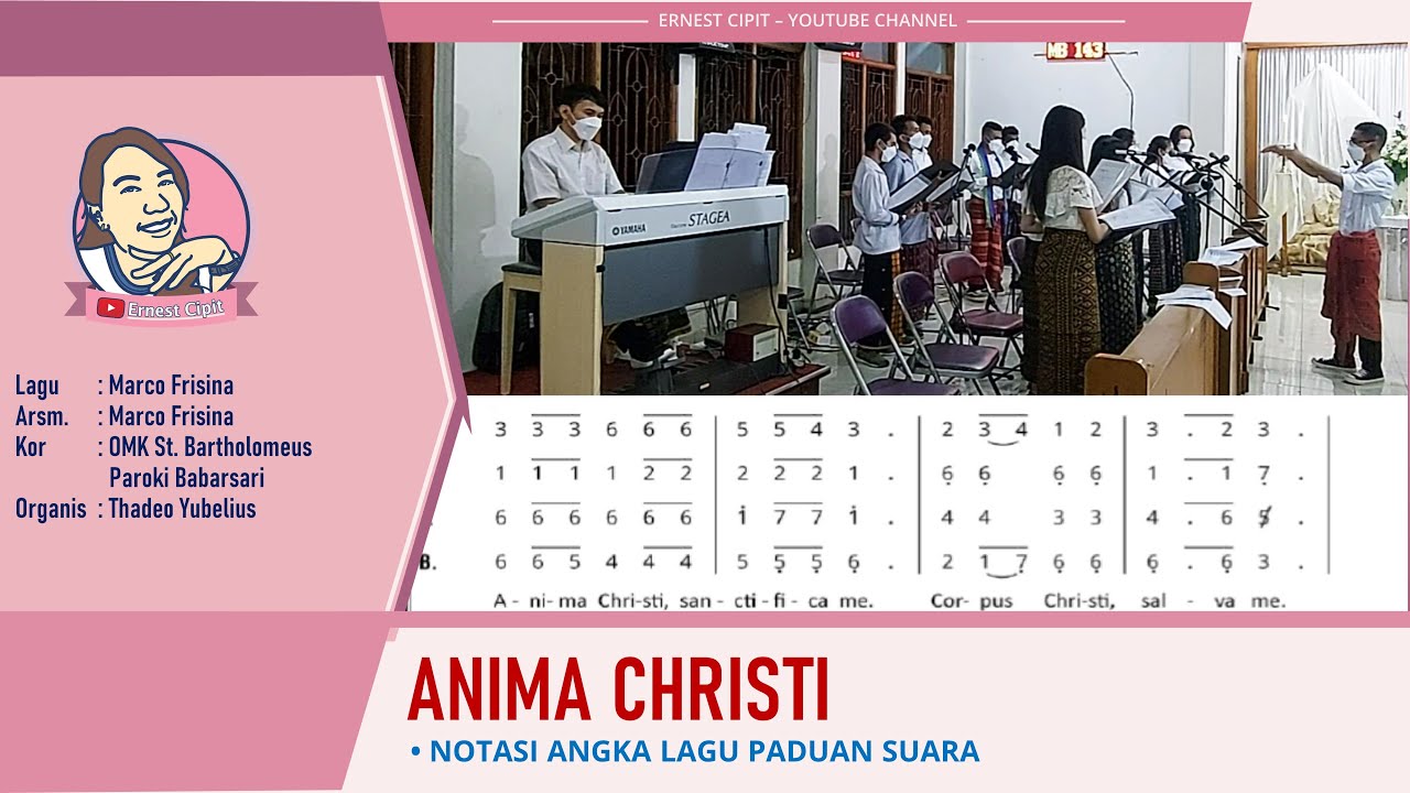 Lagu Kamis Putih Anima Christi Ciptaan Mgr. Marco Frisina