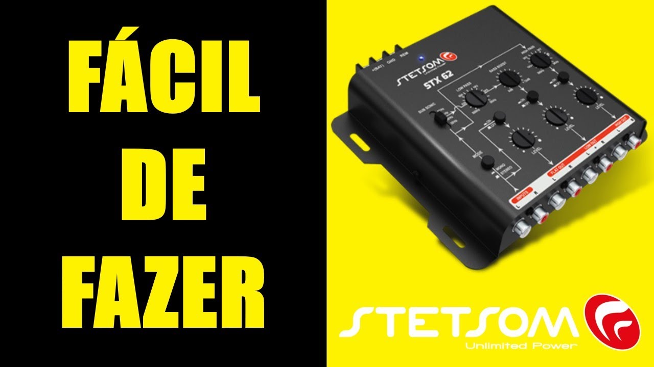 COMO LIGAR CROSSOVER STETSOM STX62 #ALANROD