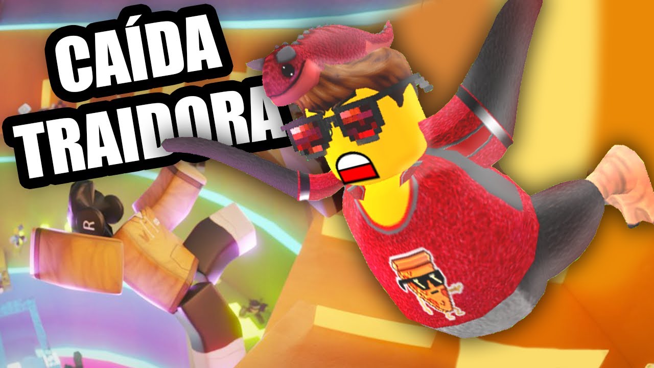 Me quitan la victoria pero no la gordura 😂⏬🐧 ROBLOX TREACHEROUS DROP CON SUBS